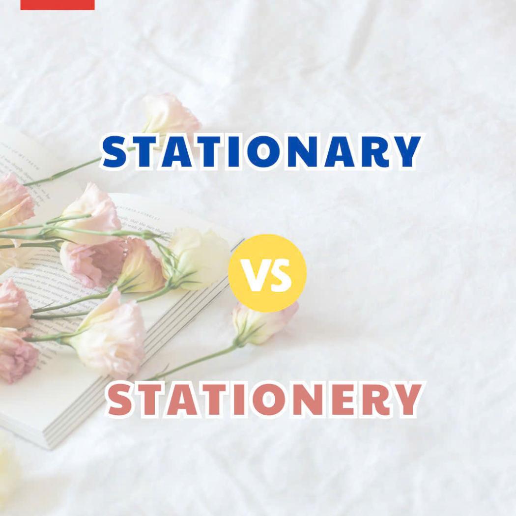 PHÂN BIỆT GIỮA STATIONARY VÀ STATIONERY: NẮM VỮNG CẶP TỪ DỄ GÂY NHẦM LẪN CÙNG PALA ENGLISH CENTER