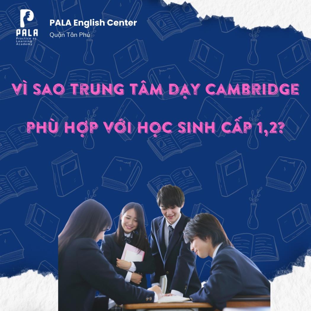 Tại sao nên chọn lộ trình Cambridge cho trẻ Tiểu học & THCS? | PALA Academy