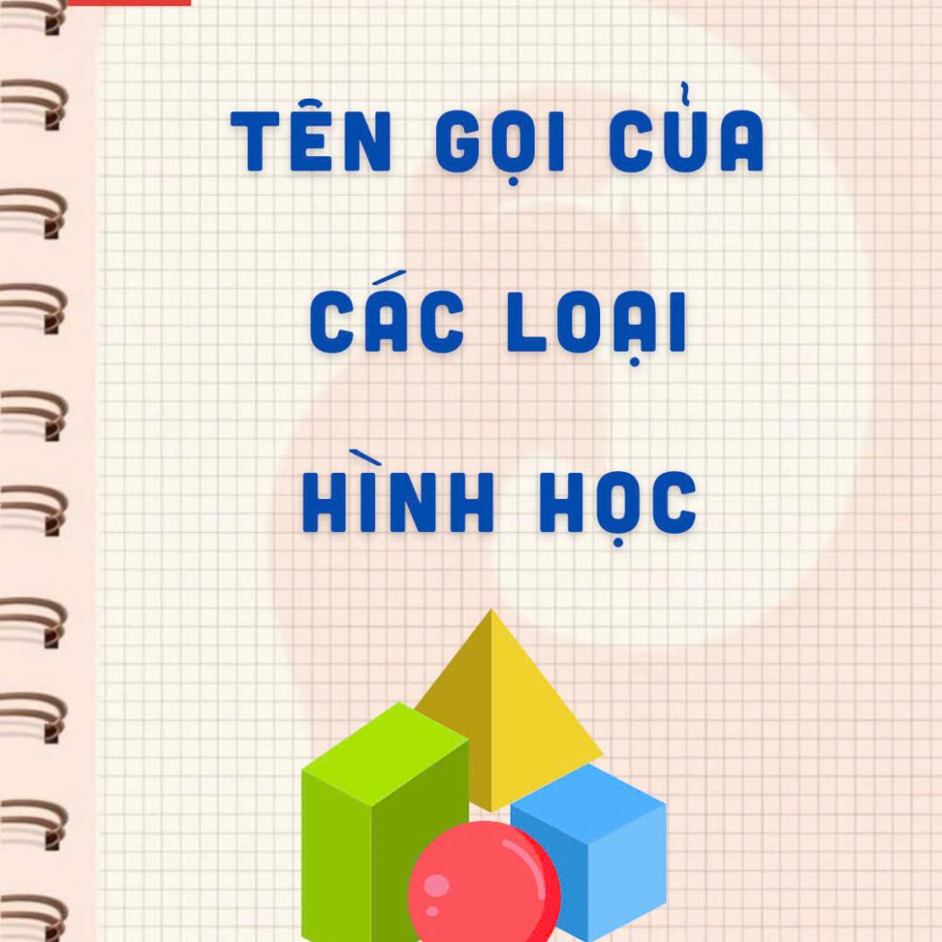 Tên Gọi Các Hình Học Trong Tiếng Anh: Hình Dạng Căn Bản Từ Square Đến Hexagon