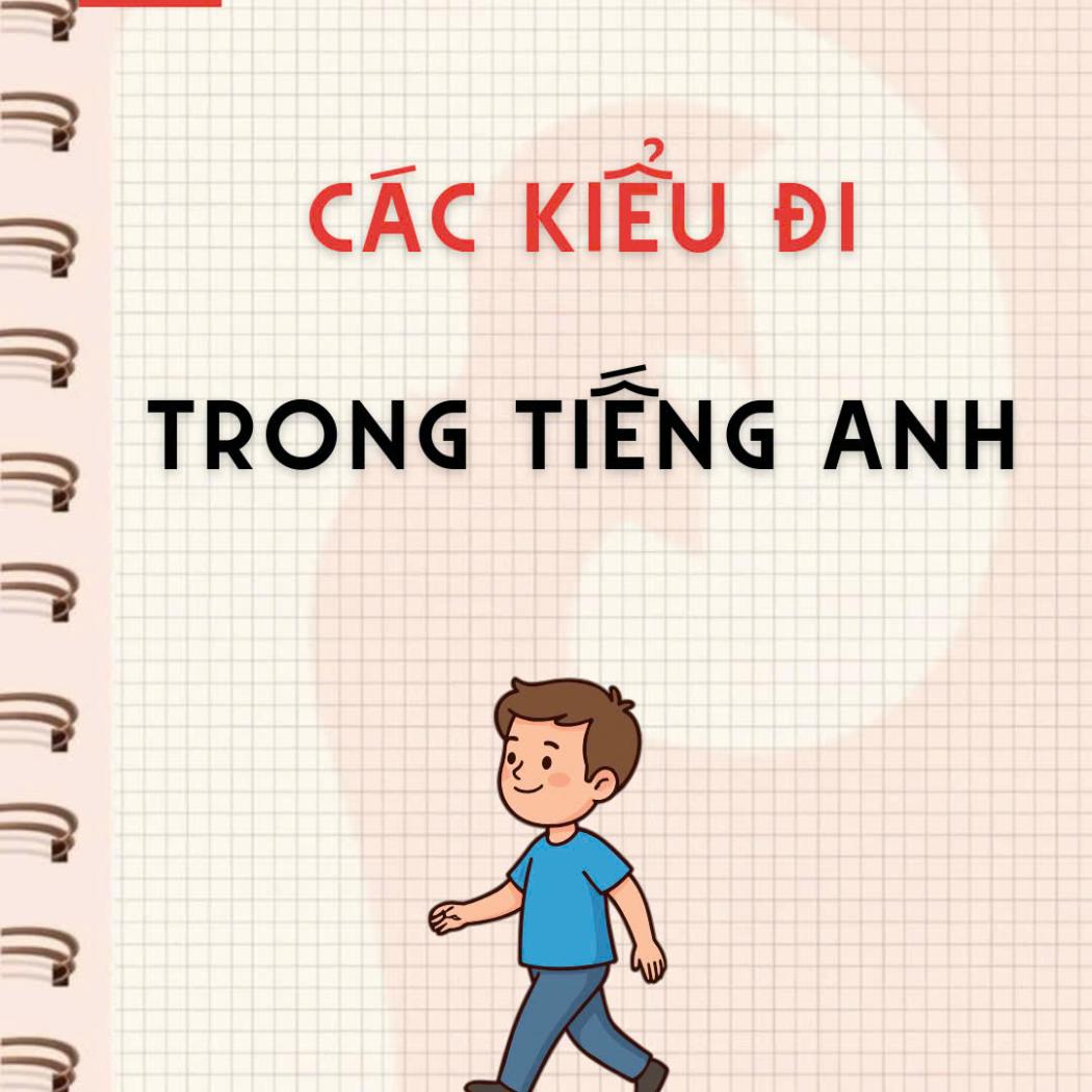 Tổng Hợp Các Kiểu Đi Trong Tiếng Anh Đầy Đủ Và Chi Tiết Nhất