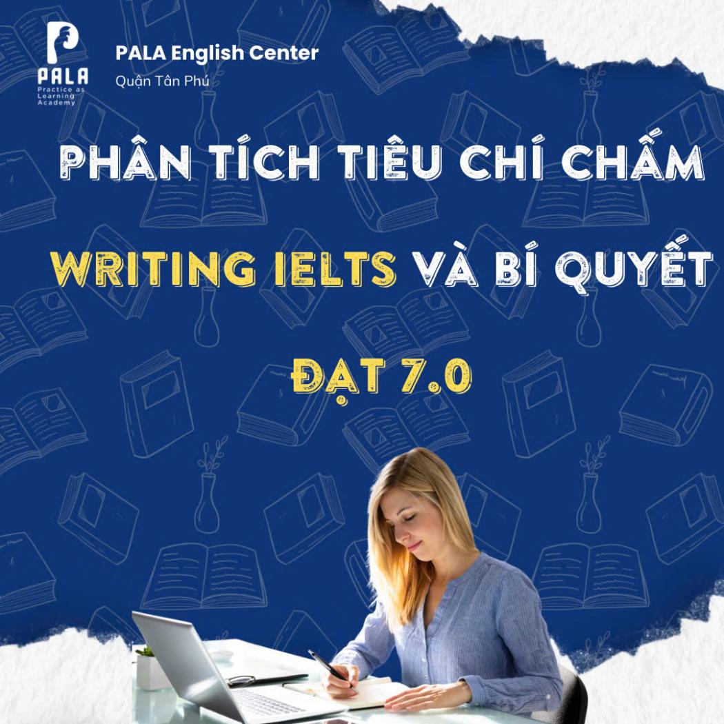 Bí quyết đạt 7.0 IELTS Writing: Phân tích 4 tiêu chí chấm (TR, CC, LR, GRA)