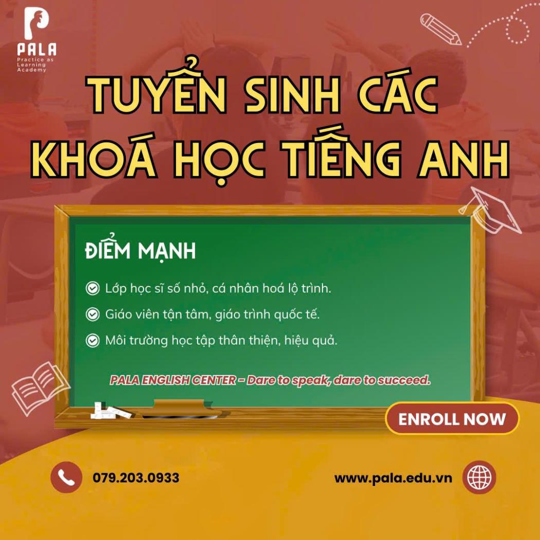 Khai giảng khóa học tiếng Anh cho mọi lứa tuổi tại PALA
