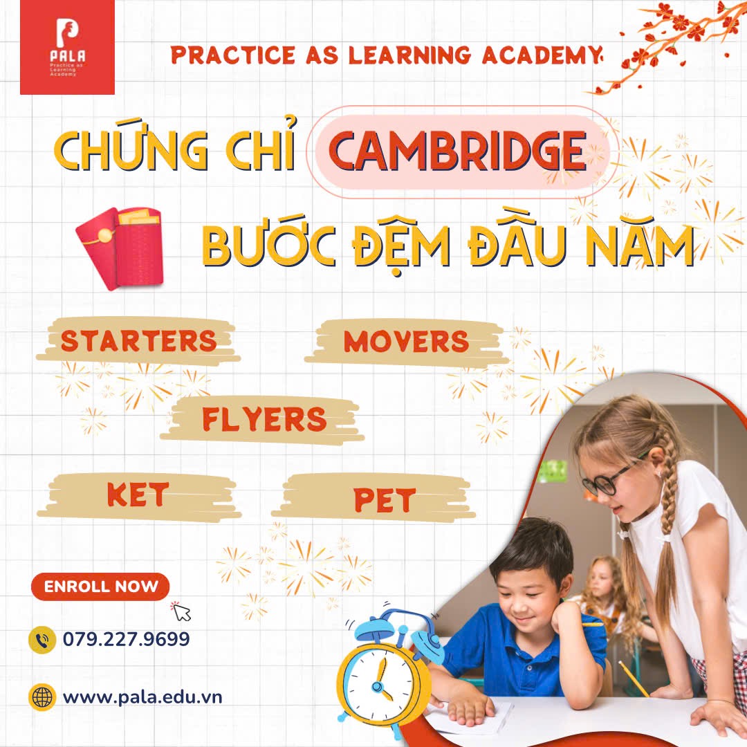 Chứng chỉ Cambridge, bước đệm đầu năm